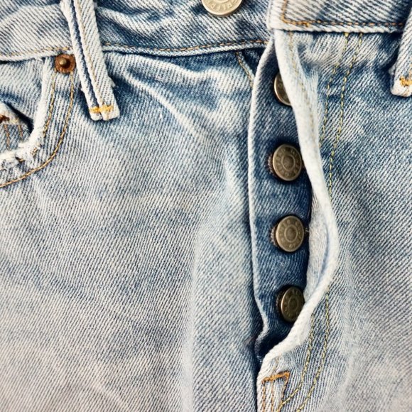 GRLFRND CUTOFF JEAN SHORTS "CINDY" SZ: 26 DISTRESS - Picture 7 of 11